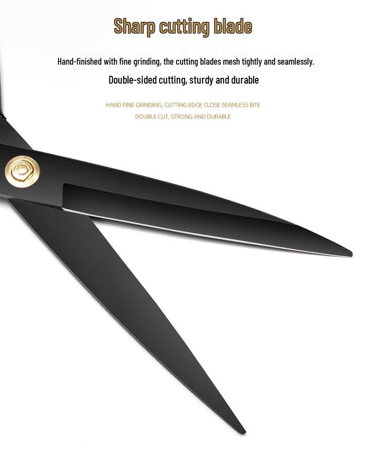 Multi-Size Manganese Steel Tailor Scissors – Cuts Various Fabrics