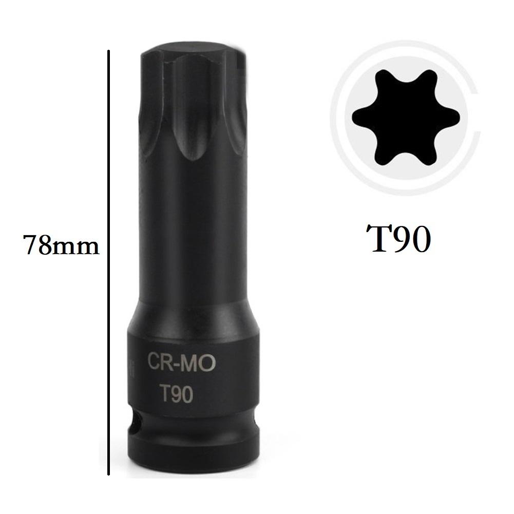 1/2 Inch Socket Adapter Driver Star Bit Electric Screw Adapter Head
