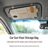 Multi-functional Oxford Cloth Car Sun Visor Organizer and Card Holder