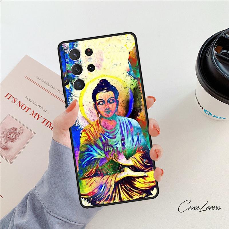Buddha Siddhartha Gautama phone case For Samsung Galaxy S24 S25 S23 S22 Ultra Note 10 20 Plus S20 S21 FE Cover