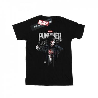 Womens/Ladies The Punisher TV Series Frank Castle Cotton Boyfriend T-Shirt
