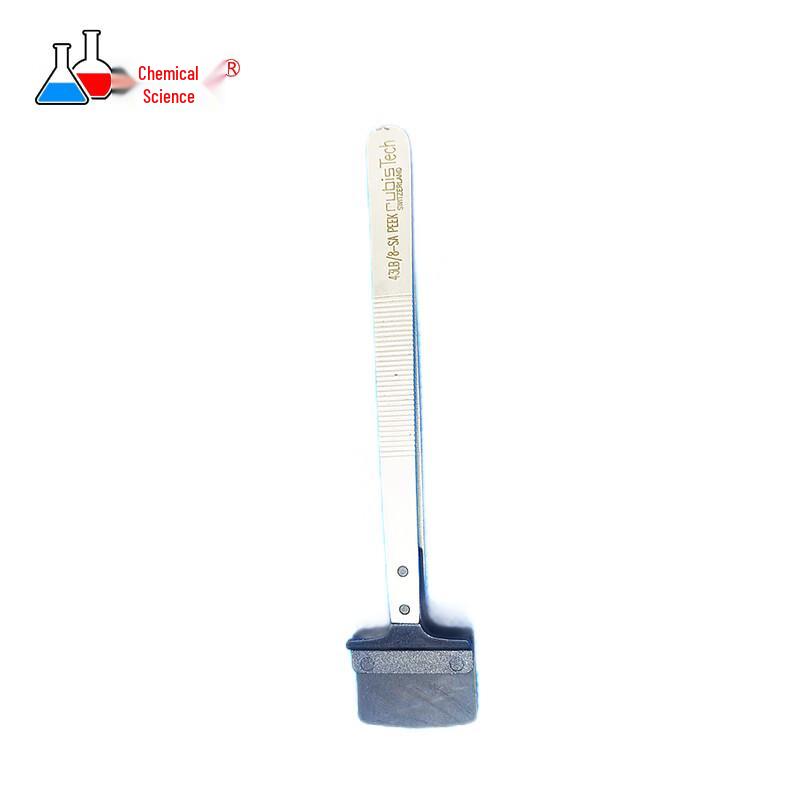 Rubis ESD PEEK Flat Tip Wafer Tweezers