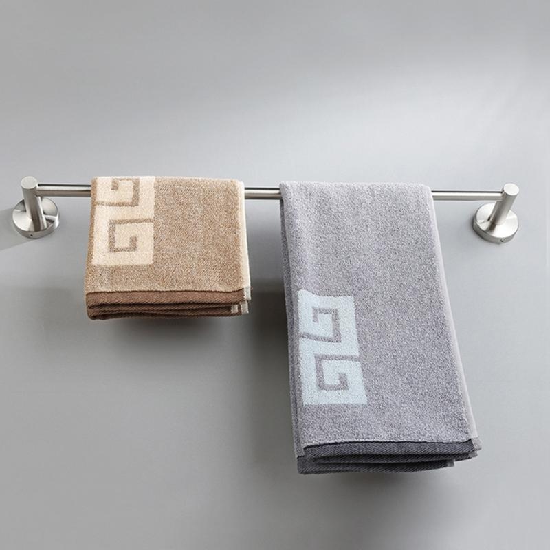 Not Drill Installation Extendable Towel Brackets Steel Bathroom Towel Rack Strong Grip Suction Cups Strong for Home Use