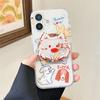 Cute Doodle Dog Magnetic Phone Case for iPhone 17/16 Pro Max/15 Pro