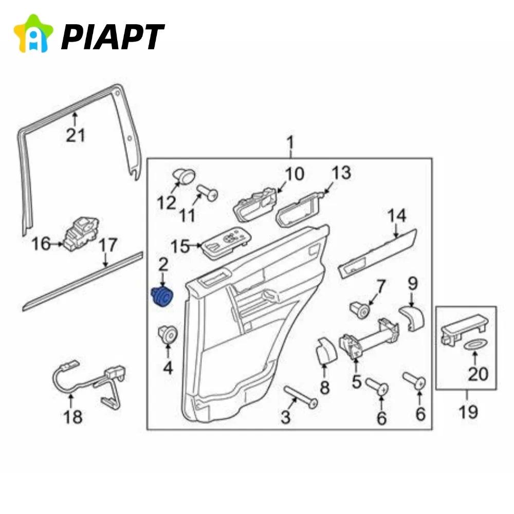 40PCS Door Inner Panel Clips OE#LR013135 for Land Rover LR3