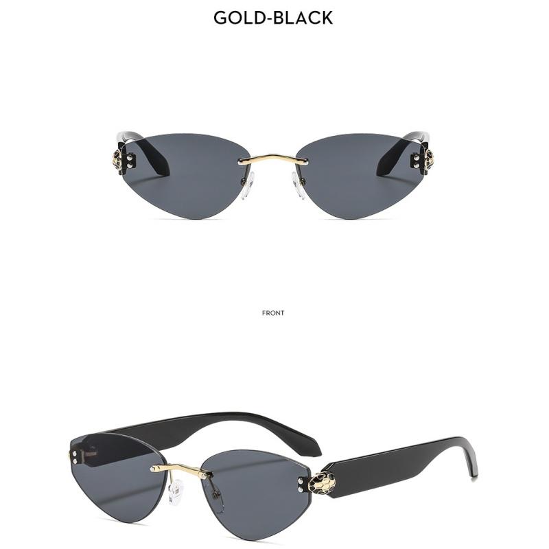 Women's Sunglasses, Triangular Frameless Sunglasses, Men's and Women's Fashion Sunglasses