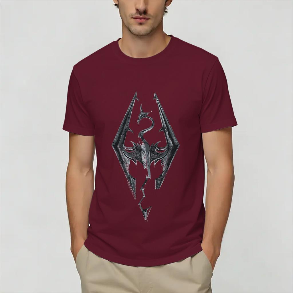 Skyrim You are Finally Awake Unisex T Shirt Funny Tee Shirt Short Sleeve Crewneck TShirt Pure Cotton Birthday Gift Tops