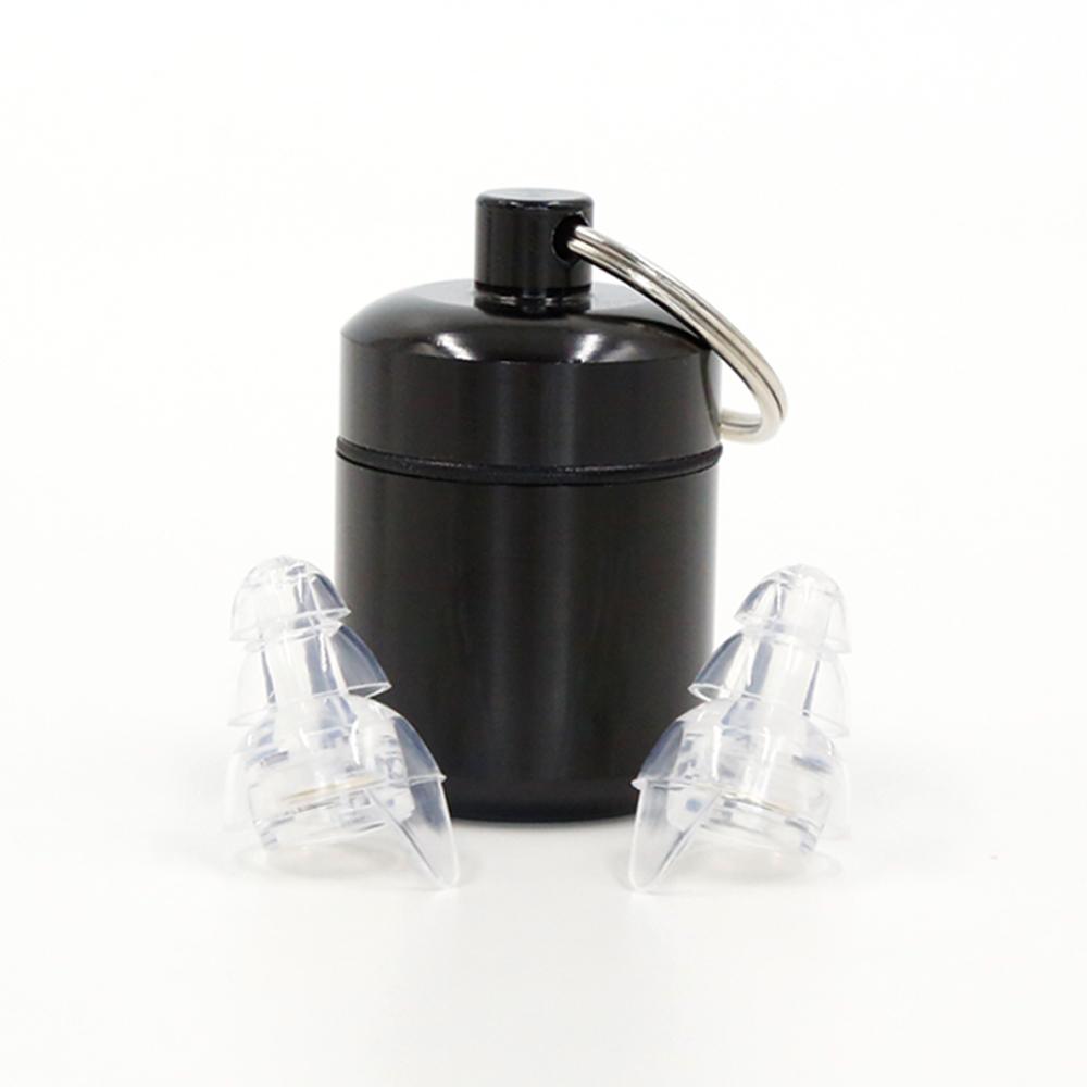 DJ Silicone Bass Music High Fidelity Reusable Earplugs with 23dB Noise Reduction Filters Intrinsically Safe