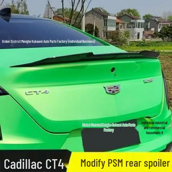 

No-Drill Rear Spoiler Diffuser for Cadillac CT4 Primer