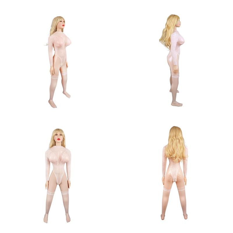 Bambola Gonfiabile Realistica Spessa 165cm Amore per Uomini Canali Tripli Orale Vaginale Anale Giocattolo per Adulti