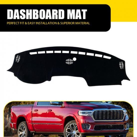 

Dash Cover Dashboard Mat Carpet For -24 2025 Dodge Ram 1500 2500 3500 V