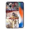 Handyhülle für iPhone 15 14 13 12 Mini 11 Pro Max XS X XR 7 8 Plus Transparente TPU-Hülle Comic Man Erha und sein weißer Katzenmeister