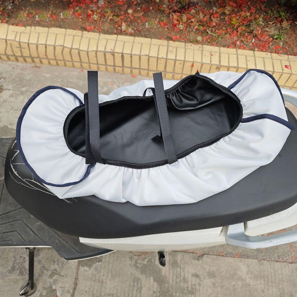 Breathable Motorcycle Seat Cushion Cover Elastic Motorcycle Seat Protector  Outdoor Protection