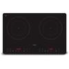 Placa de inducción doble - Medion - 2 fuegos - Ø 24 cm - MD 100091 - Superficie completamente acristalada - 8 programas - 3500 W