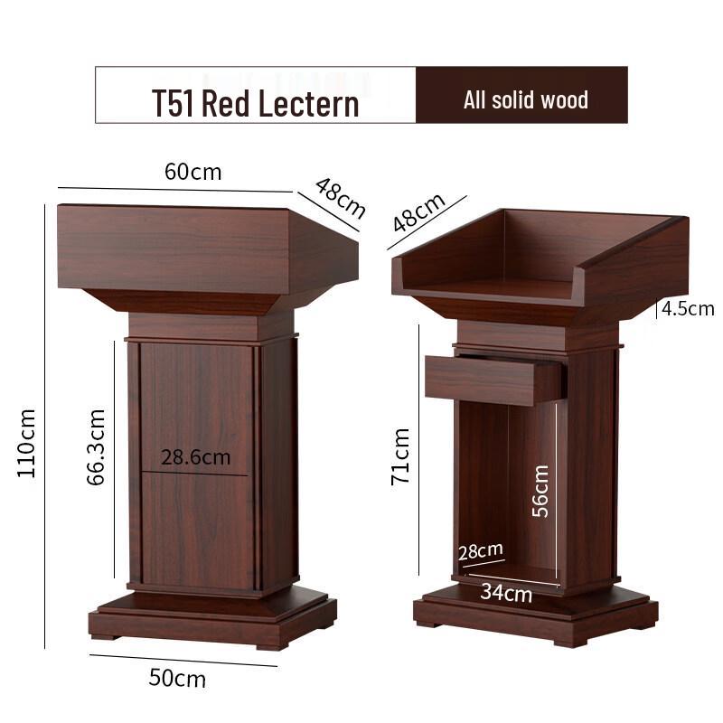 Jundingying T-51 Solid Wood Podium