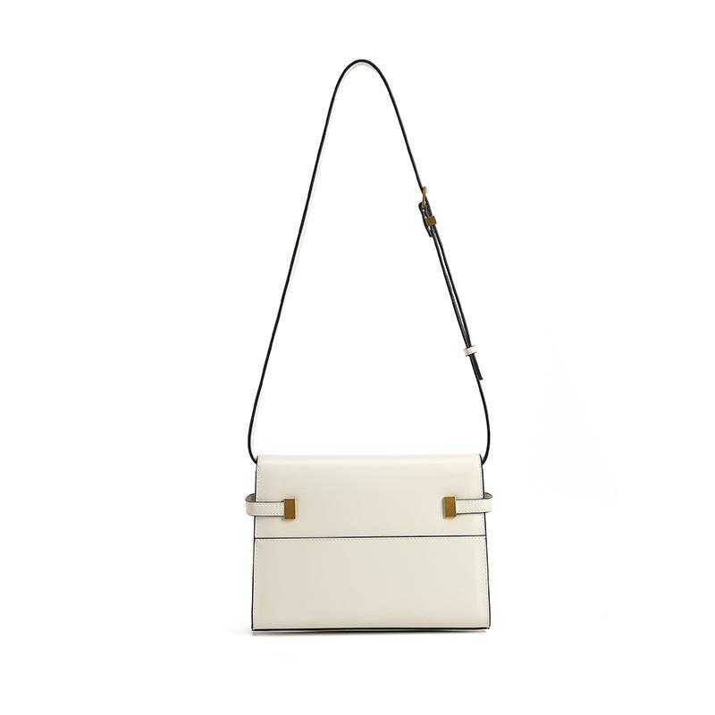 Leather women's bag high-end retro underarm Kelly bag fashionable versatile portable shoulder bag