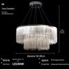 Oeny Light Luxury 180cm Tassel Chandelier