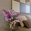 Artificial Flowers Flower Photocatalyst Fake Interior Plants Wrapping "Art Arrangement" (Air Purifying) (Ribbon Phalaenopsis/Gradient)