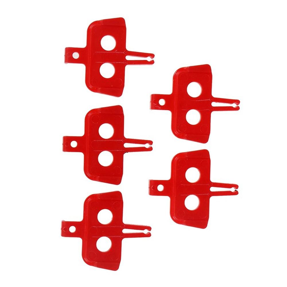 6 Distanziali Per Freno A Disco Idraulico - Clip Di Plastica Per Mountain Bike E Bici Da Strada - 4,7x4,7 Cm