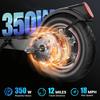 iScooter I8 350W Electric Scooter, 12kg Lightweight, 20km Range, 8.5" Air Tires, Foldable Design, IP54 Waterproof for Teens & Adults