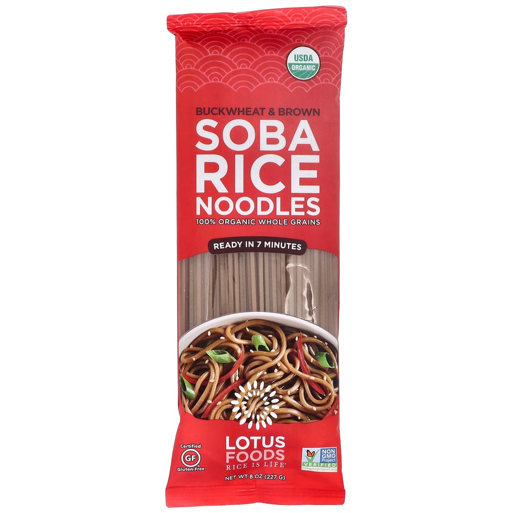 iHerb Buckwheat & Brown Rice Soba Noodles 227g (8oz)