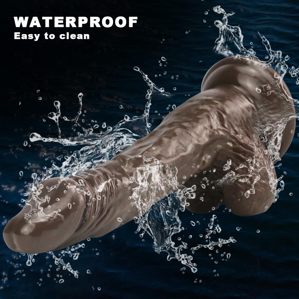 Brown Dildo Realistic Fake Dick Penis Butt Plug Sex Toys for Woman Vagina Anal Female Masturbation Huge Dildos