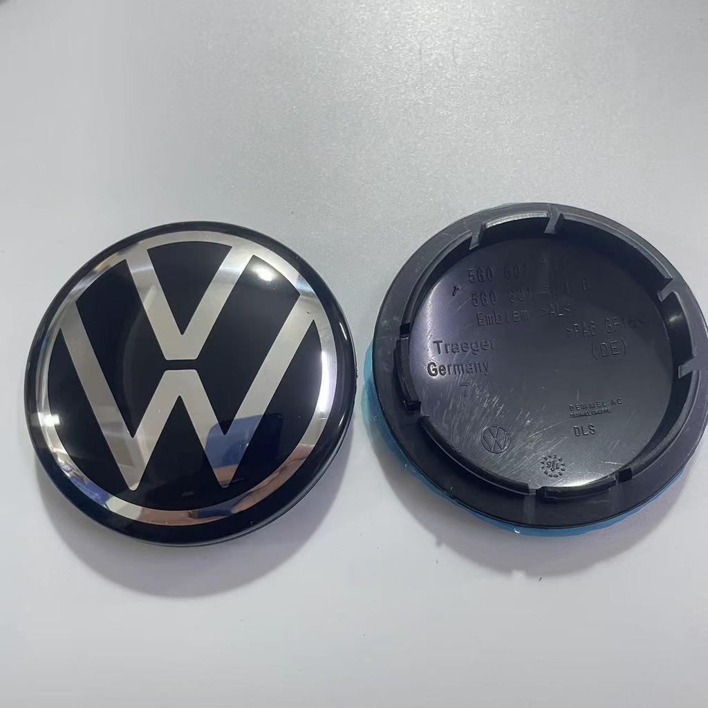 Volkswagen R GTI Radkappen-Emblem - Wolfsburg Mittelkappe für Magotan, Touran, Sagitar
