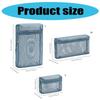 Portable Makeup Bag Travel Cosmetic Bag Mesh Wash Bag Toiletry Bag Clear Cosmetic Organisers Bag Lipstick Storage Pouch