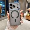 Matte Translucent Magnetic For  Case for iFor Iphone 17 16 1 Pro Max Wireless Charge Camera Protection Shockproof Hard Cover