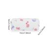 3Pcs Cute Quilted Cosmetic Bag Large Capacity Adorable Padding Skincare Pouch Strawberry Print Bathroom Shower Travel Bag