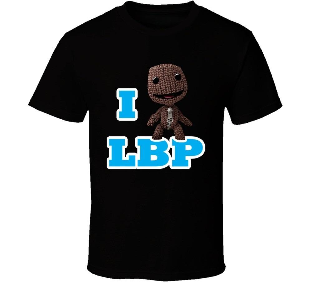 Little Big Planet Classic Electronic Game 3D Printed Mens and Womens Tshirt Shirt Protagonist Sackboy Round Neck Unisex Top