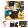 QX2E Back To School Day Outfit For Geese Celebrate Important Instances Fashion Funny Uniform With Cap Outdoor Display