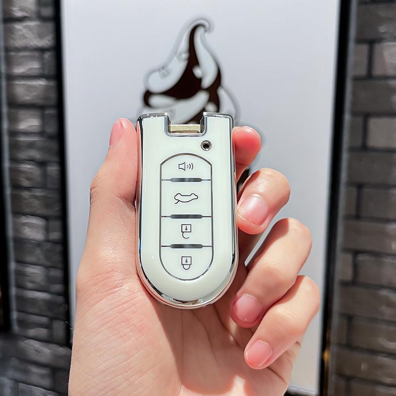 Car Remote Key Case Cover Protect Shell Fob For Toyota Roomy Tank Passo Roomie Daihatsu La600S La610S La150S Canvas Tanto Move