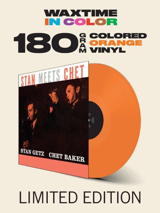 Vinyle Variete Internationale Intermusic Stan Meets Chet Vinyle Orange