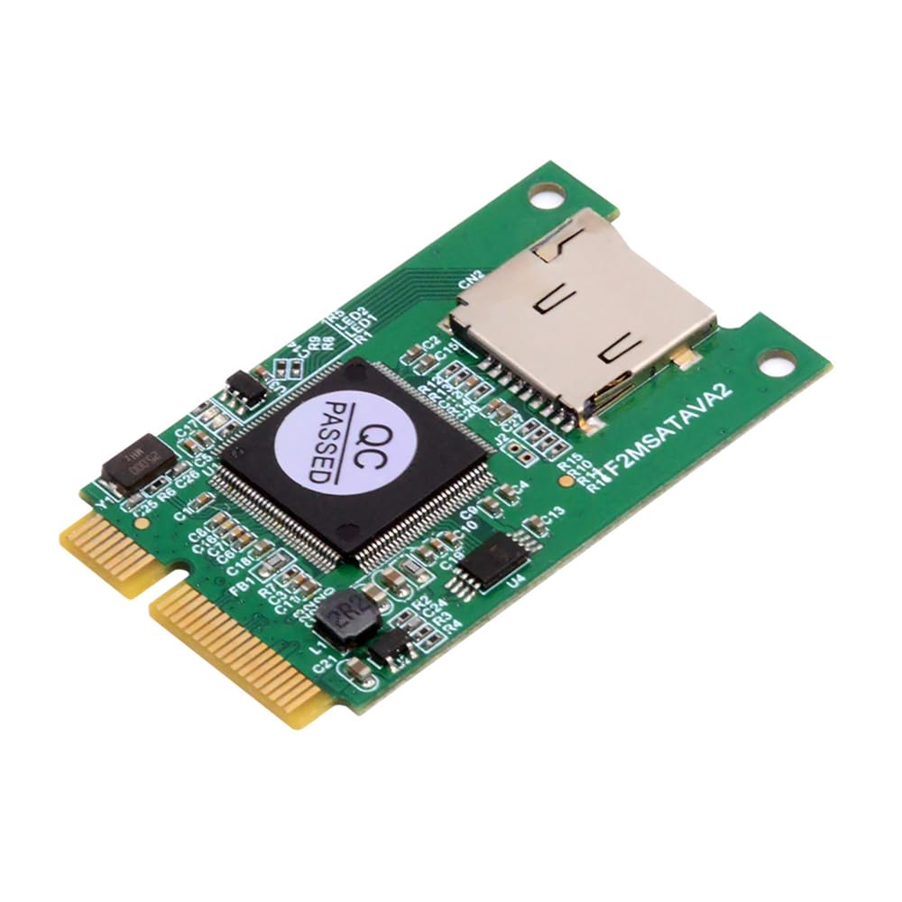 NFHK 30x50mm MSATA to MicroSD T-Flash TF Card Rear Adapter for Industrial Mobile SSDs, Embedded Type, NF-EP-041-3050MM