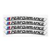 4pcs Car Wheel Hub Stickers Auto Tire Rim Decorative Accessories For BMW 1 3 5 7 Series M Performance M M3 M5 X1 X2 X3 X4 X5 TKJLP1