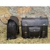 13" ručně vyrobená černá kožená brašna na motorku Saddle Bags sada dvou brašen Cyklistická taška Taška na kolo Best for Him/He