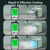 Low Noise Cooling Fan Mist Spray Desktop Fan Portable Portable Misting Fan  Desktop Cooling