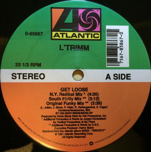 

12inch Record L TRIMM - Get Loose 085867 Atlantic 1992 US Dance & Electronica Used