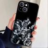 Singer S-SZA Lana Phone Case For iPhone 17 16 15 14 13 12 Max Plus Silicone Black Cover