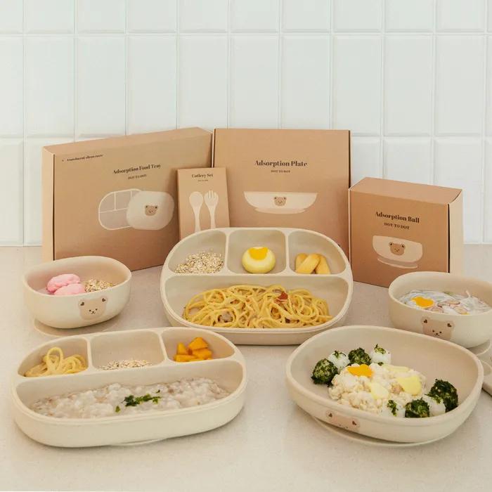 Dotcom Silikon Saugfähiges Geschirr Serie 4 Typen