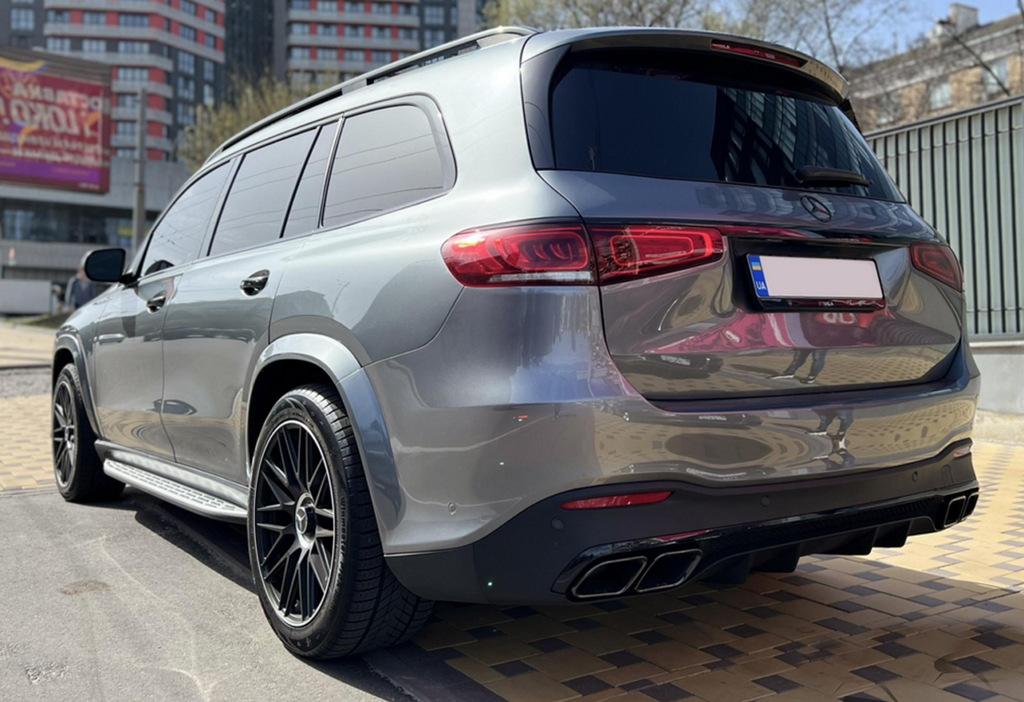 

Rear diffuser with BlackEdition tips (GLS63 design) for Mercedes GLS X167