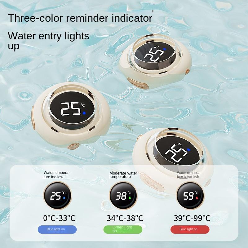 Baby waterproof water temperature gauge display, newborn baby specific bath water temperature gauge, household thermometer
