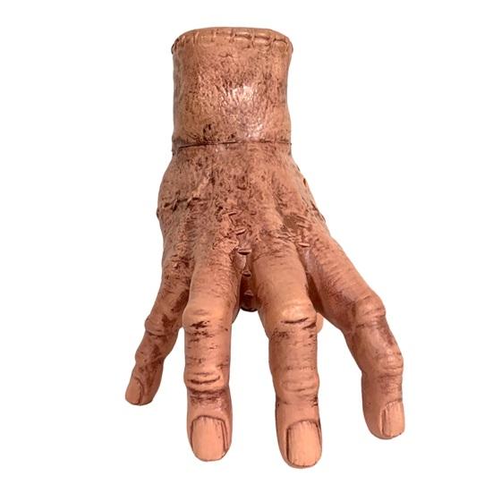 

Хэллоуин ручной орнамент прозрачная текстура реалистичный уникальный жуткий пальмовый орнамент для дома украшение на Хэллоуин