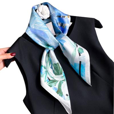 100% Real Silk Scarf Women Neck Shawls Wraps for Ladies Foulard Scarves Pashmina Female Hijab Bandana Bufanda Poncho Kerchief