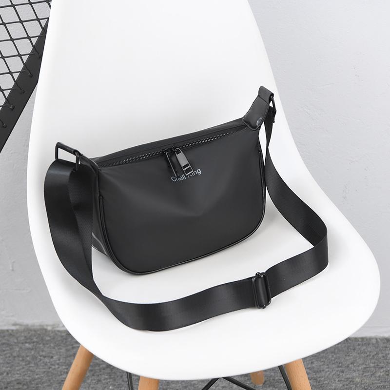 Crossbody-veske for menn Stor skulderveske