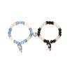 1Pair Beaded Lovers Friendship Bracelet Couple Cartoon Cat Hand Chain  Hipster