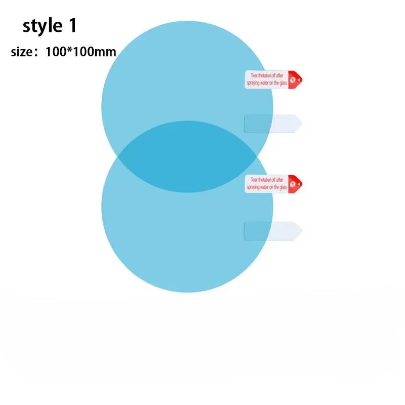 

Защитная пленка для зеркала заднего вида автомобиля, мембрана против запотевания, антибликовая, водонепроницаемая, дождестойкая, автомобильная наклейка, прозрачная пленка