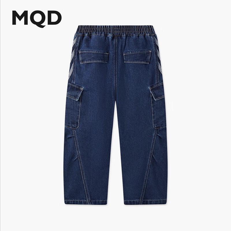 

MQD Boys Autumn Street Style Loose Denim Cargo Pants S
