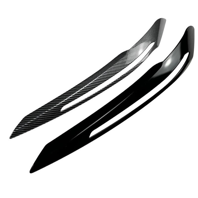 For BMW 1 Series F20 F21 Car Headlight Eyebrow Eyelids Stickers Trim Cover Headlamp Eyelid 2011 2012 2013 2014